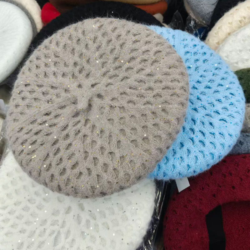 2026 Nieuwe gebreide baret met - Beret French Wool recensie en prijs